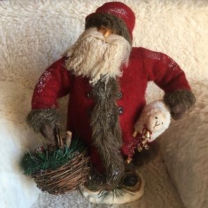 Old World Vintage Style Festive Santa Claus Christmas Decoration